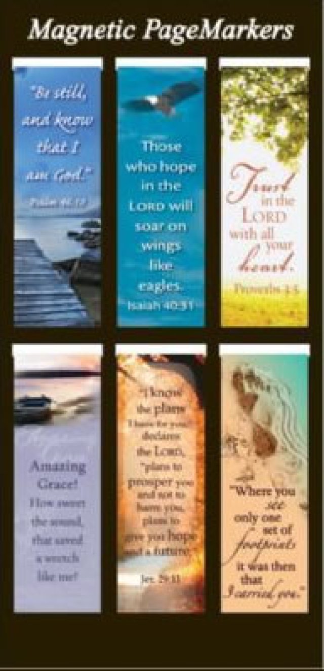 Amazing Grace Page Markers Pack of 6 CAMGB002 Fast