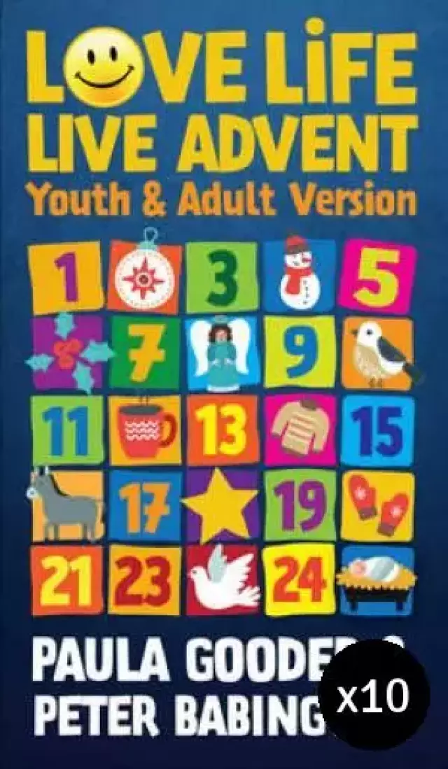Love Life Live Advent Adult and Youth Pack of 10