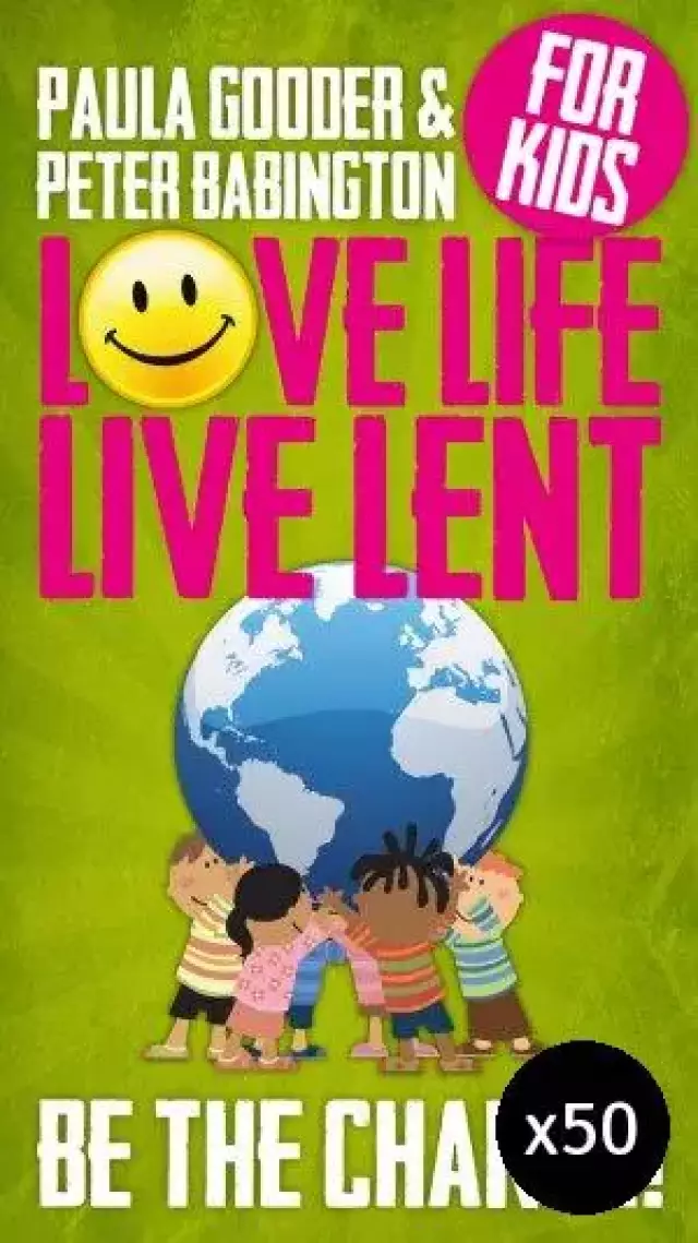 Love Life Live Lent Kids - Pack of 50