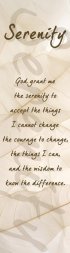 Serenity Bookmark (pack of 10)