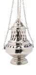 Nickel Plated Thurible H 33 cm