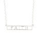 Necklace-Kingdom Words-Faith-Silver Plate
