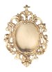 Gold Plated Wall Reliquary H 11 cm
