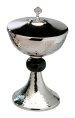 Ciborium with Golden Plated Inside H 24 cm