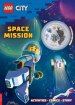 Lego® City: Space Mission Activity Book (with Astronaut Lego Minifigure And Rover Mini-build)