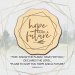 Plaque-Meadow Wood-Hope And A Future (6 x 6)