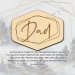 Plaque-Meadow Wood-Dad I Can Always (6 x 6)