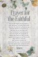 Plaque-Inspirational-Prayer For The Faithful (6 x 9)