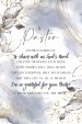 Plaque-Heaven Sent-A Pastor (6 x 9)