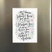 For I Know (Leaves) Magnet