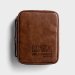 Large Do Justly, Love Mercy Walk Humbly Brown Bible Cover - Micah 6:8