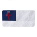 Christian Flag Number Plate Tag