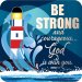 Be Strong Cork Coaster