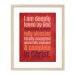 I Am Deeply Loved (Urban) - A4 Print