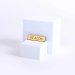 Badge Engraved Deacon Gold Pin