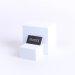 Badge Engraved Trustee Black Magnet