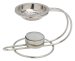 Nickel Plated Incense Burner H 9 cm