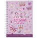 Coloring Book Spiral Favorite Bible Verses for Girls