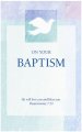 Baptism Card Green - Pack of 6