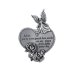 Mom Heart Visor Clip - Pack of 4