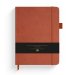 Faux Suede Rust Red Journal