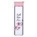 Water Bottle Glass Pink Faith Hope Love