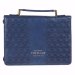 Large I Know The Plans  Blue/Gold Faux Leather Bible Cover, Jeremiah 29:11,