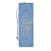 Find Joy in the Journey Blue Faux Leather Bookmark