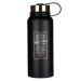 Water Bottle SS Black One & Only Son John 3:16