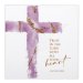 Wall Plaque-Trust in the Lord with all your Heart-Pink (5" Sq.)