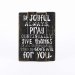 Be Joyful Wood Slat Wall Decor