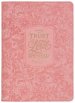 Journal Classic Zip Coral Those Who Trust In The Lord Isa. 40:31