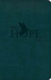 CSB Here's Hope Bible, Dark Teal Leathertouch