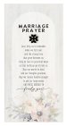 Plaque-Black Wood Emblem-Marriage Prayer (6.75 x 13.625)