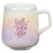 Mug Iridescent/White Faith Hope & Love