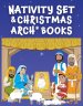 Nativity Set With Christmas Arch Books