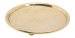 Polished Candlestick Plate D 10 cm inside