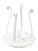 Iron White Candle Holder H 11.5 cm