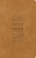 ESV Thinline Bible, Red Letter (TruTone, Nubuck Caramel, Hebrews 10:23 Design)