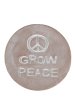 GROW PEACE GARDEN PLAQUE