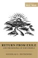 Return from Exile and the Renewal of God's People