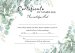 Marriage Certificate - Eucalyptus