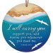 Footprints Ceramic Hanging Decoration