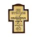 Border Wall Cross – "Be strong and courageous" (Joshua 1:9)