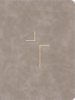 The Jesus Bible, NIV Edition, Leathersoft, Stone, Comfort Print