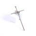 8" Silver Praying Hands Wall Cross