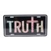 Truth Number Plate Tag