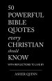 50 Powerful Bible Quotes Every Christian Should Know