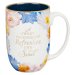 Mug Painted Floral Sweet Friendship