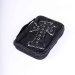 Black Cross With Grommets Bible Cover - Large
